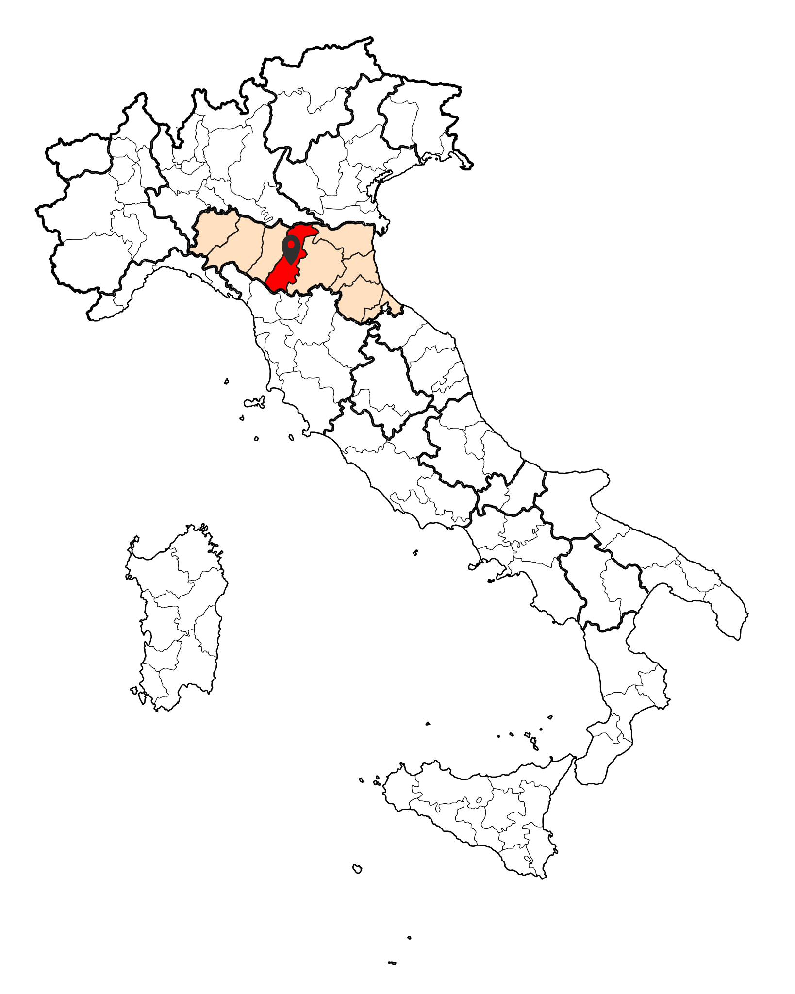 modena map